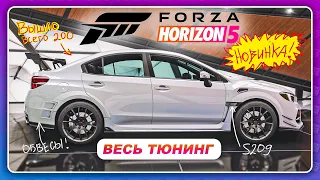 Forza Horizon 5 (2021) - НОВАЯ РЕДКАЯ СУБАРУ! SUBARU STI 2019 S209 / Весь Тюнинг