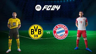 EA FC 24 - Borussia Dortmund vs Bayern Munich | Bundesliga 23/24 | PS5 4K