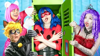 Who Murdered Superhero? Ladybug Vs Hello Kitty Vs Vampire