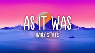 As It Was - Harry Styles (Lyrics/Letra)