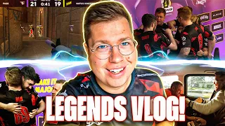 Paris Major Legends VLOG! THROUGH TO PLAYOFFS!