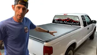 North Mountain Soft Tonneau Cover Install/Review on Chevy S-10