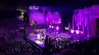 Andrea Bocelli - Taormina   Teatro  Antico 30.09.2019   〜Con te partiro〜