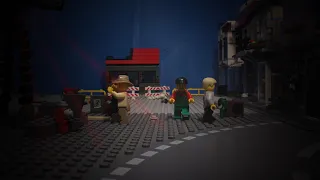 War of the Worlds in Lego