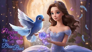 Princess Sofia and The Blue Bird👸 Bedtime Stories for Toddlers| Princess Story in English with Moral