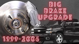 Big Brake Upgrade for Your Silverado or Sierra NBS Truck Using 2019 Caliper & Rotors