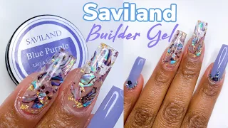 How To Builder Gel Nails At Home! Under $20!! Saviland Builder Gel Kit!!