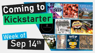 📅 Kickstarter Boardgames Week of Sep 14th | Cascadia, Soulgivers, Facility 07, Embarcadero, Bots Up