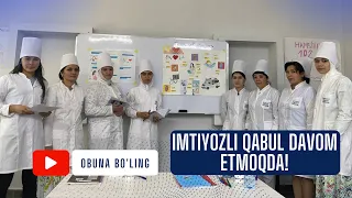 TOSHKENT TIBBIYOT TEXNIKUMIDA QABUL DAVOM ETMOQDA!