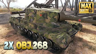 Obj. 268: The power of the Soviet cannon x2 - World of Tanks