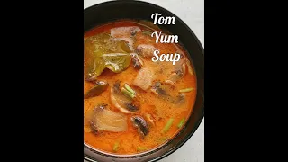 How To Make Thai Soup | Tom Yum Soup | Mushroom Soup #shorts