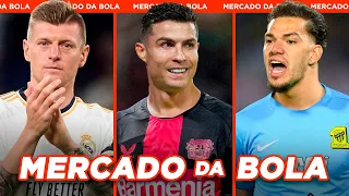 XABI ALONSO QUER CR7 NO LEVERKUSEN│KROOS ANUNCIA APOSENTADORIA e+ - Mercado da Bola 2024