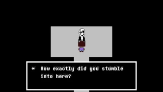 Undertale - Meeting Gaster