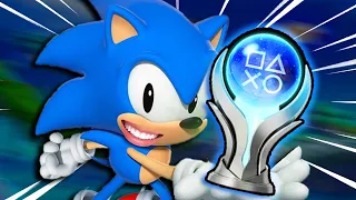 The Sonic Superstars Platinum Trophy is Super Mid