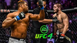 Khabib Nurmagomedov vs. Francis Ngannou (EA sports UFC 4)