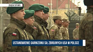 Mariusz Błaszczak: Jesteśmy świadkami stałej obecności wojsk amerykańskich  na ziemi polskiej.