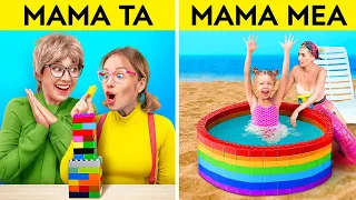 MAMA BOGATĂ vs MAMA SĂRACĂ 🌟 Parenting pozitiv și DIY-uri uimitoare pentru copii, marca 123 GO!