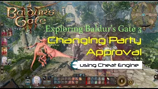 Baldur's Gate 3 - Changing Party Approval using Cheat Engine