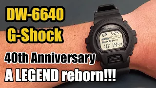 DW6640 - a LEGEND reborn! The Navy Seals DW6600 reintroduced - 40th Anniversary Remaster Black