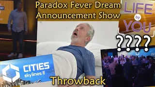 Throwback: The Paradox FEVER DREAM Announcement Show (March 2023)