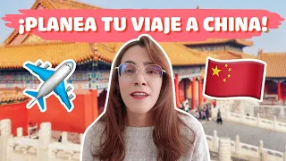 CÓMO PLANEAR TU VIAJE A CHINA: LUGARES, HOSPEDAJE, VUELO Y MÁS