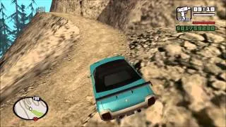 Grand Theft Auto San Andreas - Jumping Of Mount Chiliad