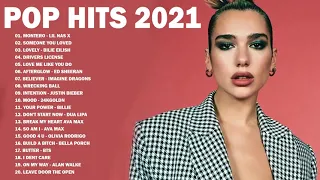 POP SONGS 2021   Dua Lipa, The Weeknd, Maroon 5, Adele   New Pop Songs Playlist 2021