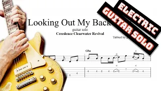 Looking Out My Back Door solo TAB (standard tuning) - vintage guitar solo tabs (PDF + Guitar Pro)