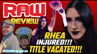 WWE RAW 4/15/24 Review - Chad Gable Turns on Sami Zayn! Rhea Ripley Injured & Drops Title!