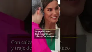 La reina Letizia inaugura la Feria del Libro de Madrid en el Retiro #shorts