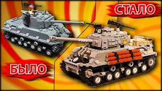 Самоделка из LEGO - Лего Танк Шерман Легкая Восьмерка. Лего самоделки от Lego Master