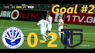 Dinamo BT vs Torpedo 0-2 Goal #2 Budu Zivzivadze (Erovnuli Liga Round 2) 05/03/2019