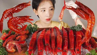 세상에서 가장 비싼 새우 카라비네로 새우 먹방 Carabinero Shrimp  [eating show]mukbang korean food