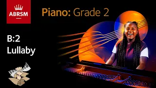 Lullaby / ABRSM Piano Grade 2 2023 & 2024, B:2 / Synthesia Piano tutorial