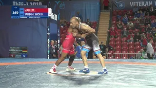 Qual. GR - 62 kg: J. MALLETT (USA) v. B. SADEGHI SHOR (GER)