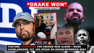 Feature CONFIRMED For Eminem New Album: Brazil Promo Goes VIRAL, “Drake Won” Charlamagne, Fat Joe