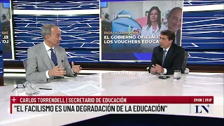 Carlos Torrendell, secretario de educación: "Hay un desafío con el adoctrinamiento"