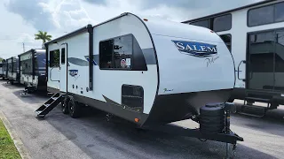 2024 Forest River RV Salem Platinum 22ERASX Travel Trailer - SOLD