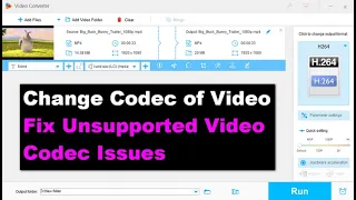 How to Change Codec of Video | Solve Unsupported Video Codec Problem