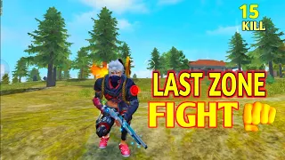 SOLO VS SQUAD  LAST ZONE FIGHT👊 //FREE FIRE GAME PLAY