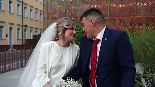 Регистрация брака в дворце бракосочетания № 1 («Грибоедовский»)