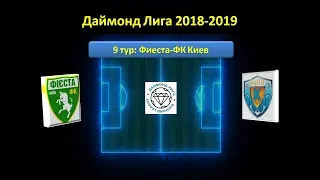 Даймонд Лига 2018-2019, 9 тур: Фиеста - ФК Киев