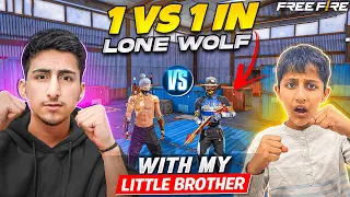 Little Brother Vs Big Brother In Lone Wolf🤣😂- Free Fire India
