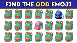 Find the Odd Emoji | Emoji Challenges | Test Your Eyes - 9