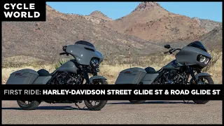 2022 Harley-Davidson Road Glide ST and Street Glide ST | First Ride