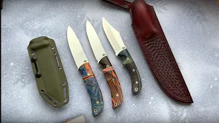 Новые ножи порошковая сталь м390 s390 | формованные ножны кайдекс |