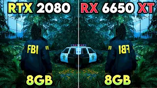 RX 6650 XT vs RTX 2080 - Test in 12 Games + Ray Tracing Benchmarks