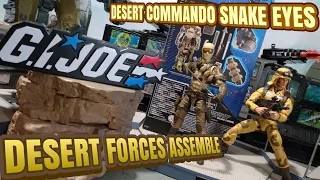 GIJOE CLASSIFIED DESERT COMMANDO SNAKE EYES REVIEW