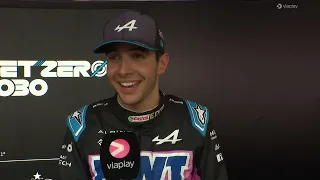 Esteban Ocon's Epic Dance Celebration after Monaco GP Qualifying 2023 Success!