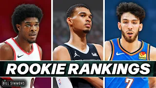 Top 15 NBA Rookie Rankings | The Bill Simmons Podcast